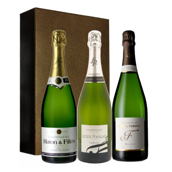 Coffret Degustation - Champagnes de Petits Producteurs 2.25l