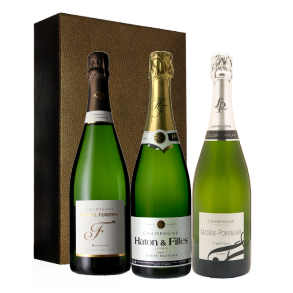 Coffret Trio - Champagnes de Vignerons 2.25l