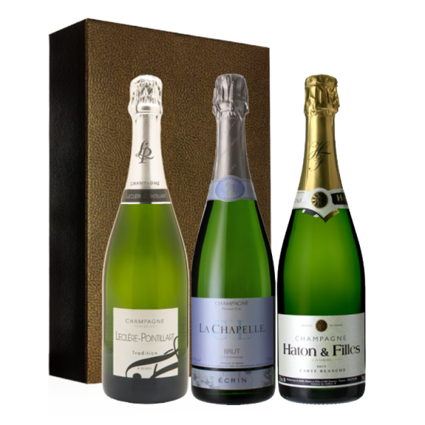 Coffret - Top 3 Champagnes Coups de Coeur Clients 2.25l